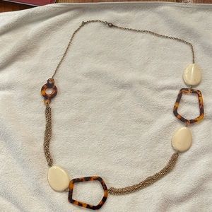 Tortoiseshell necklace
